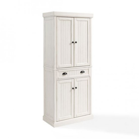 Seaside Pantry Distressed White