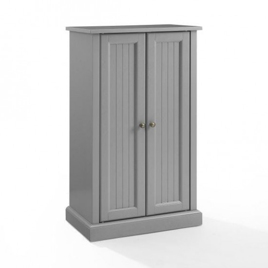 Seaside Accent Cabinet Distressed Gray