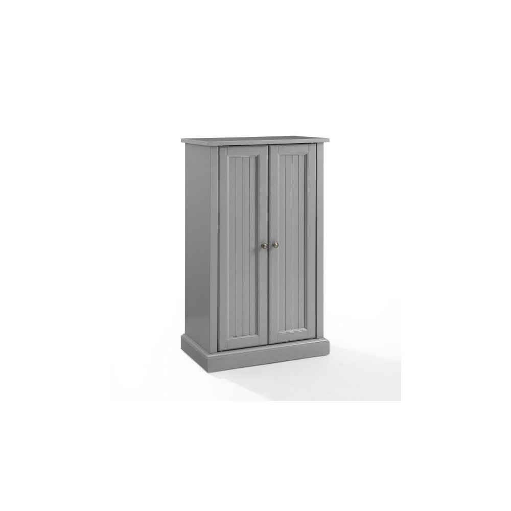 Seaside Accent Cabinet Distressed Gray