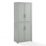 Savannah Tall Pantry Gray