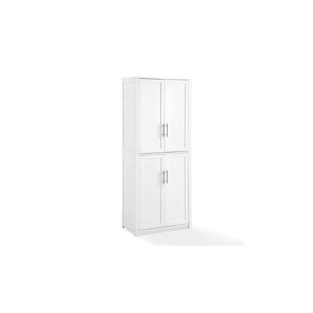 Savannah Tall Pantry White