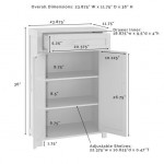 Savannah Storage Cabinet White