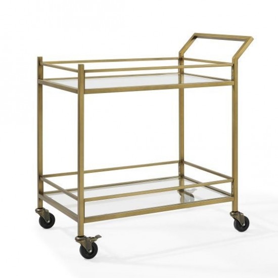 Aimee Bar Cart Soft Gold