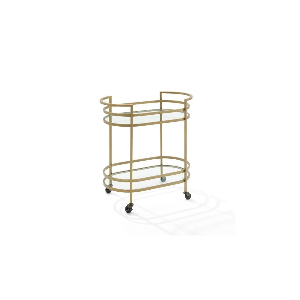 Bailey Bar Cart Gold