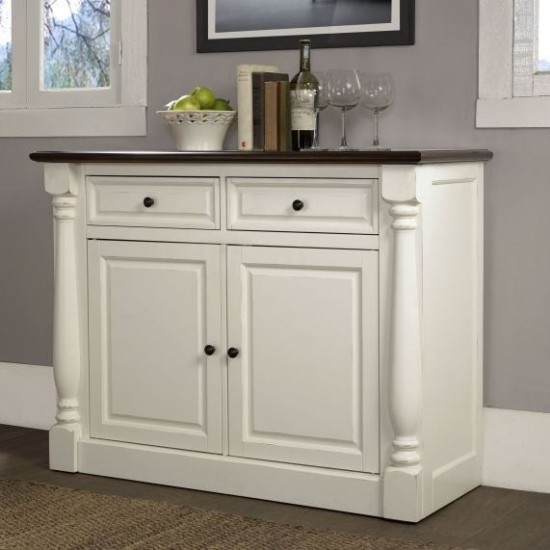Shelby Sideboard Distressed White