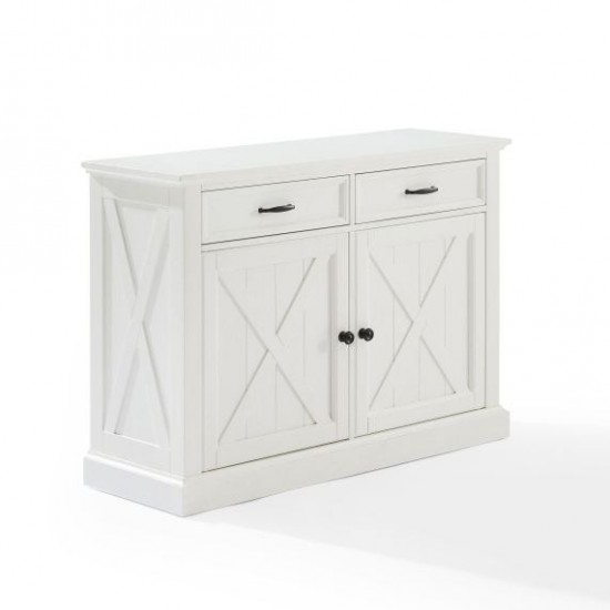 Clifton Sideboard Distressed White