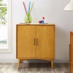 Landon Bar Cabinet Acorn