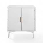 Landon Bar Cabinet White