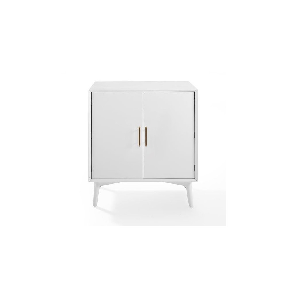 Landon Bar Cabinet White