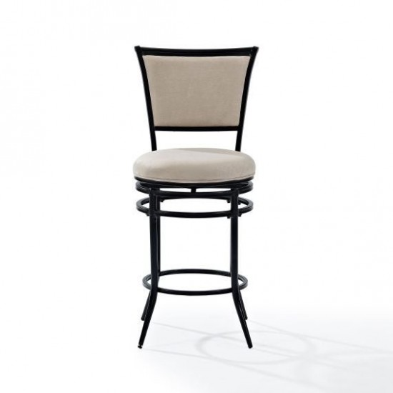 Rachel Counter Stool Black/Beige