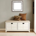 Adler Entryway Bench White