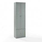 Harper Convertible Pantry Closet Gray