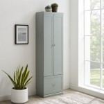 Harper Convertible Pantry Closet Gray