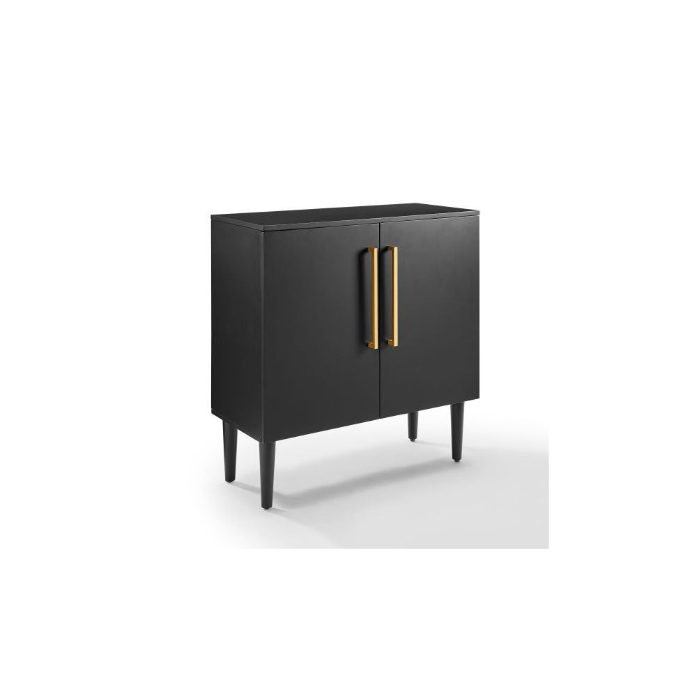 Everett Accent Cabinet Matte Black