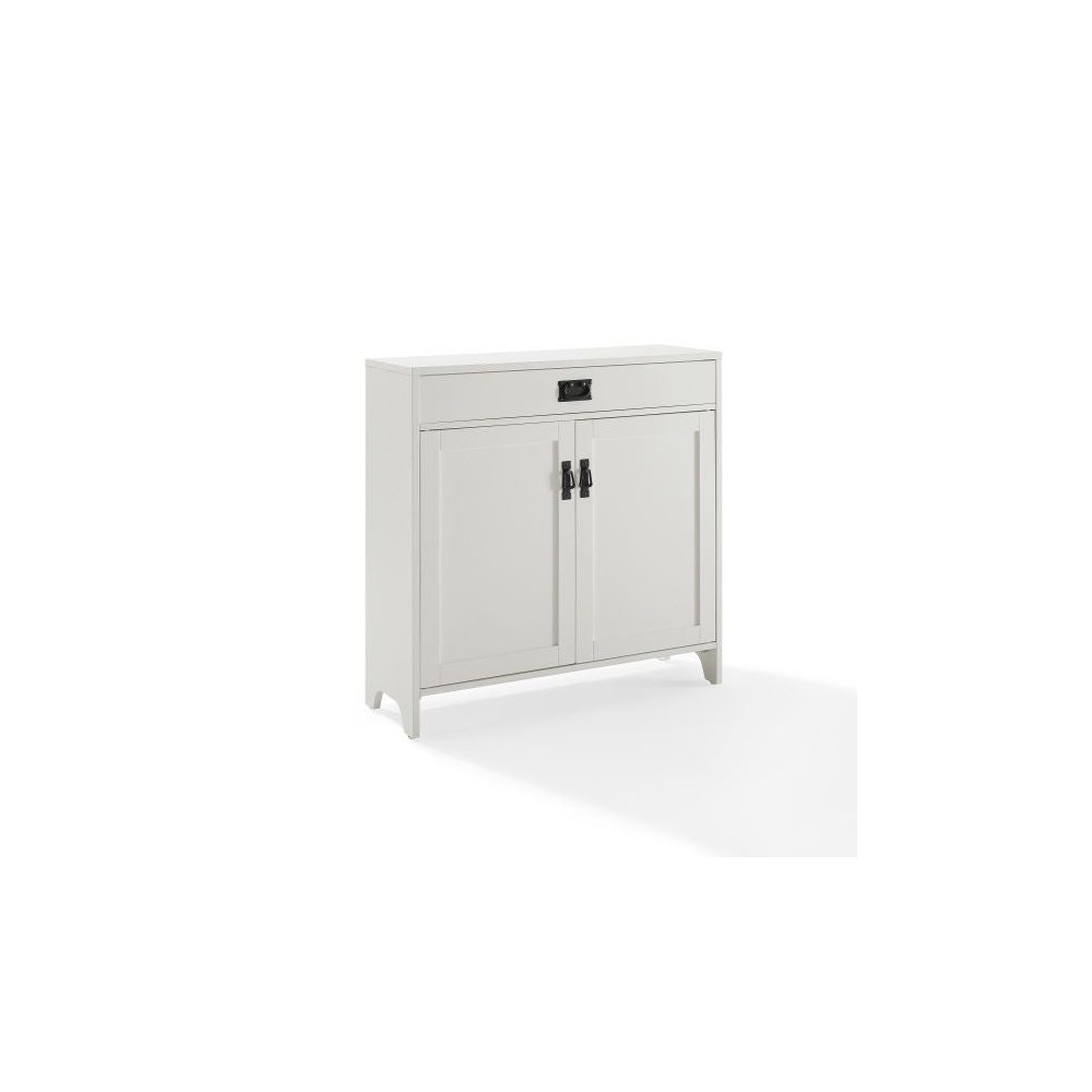 Fremont Accent Cabinet Distressed White Fremont Accent Cabinet Distressed White