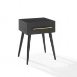 Everett End Table Matte Black