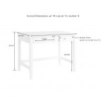 Campbell Writing Desk Black