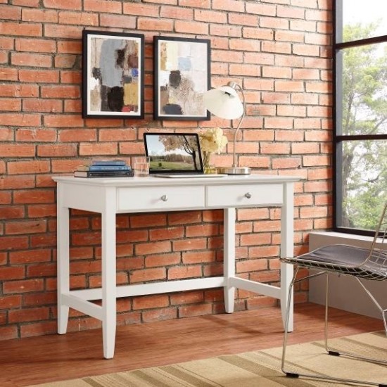 Campbell Writing Desk White