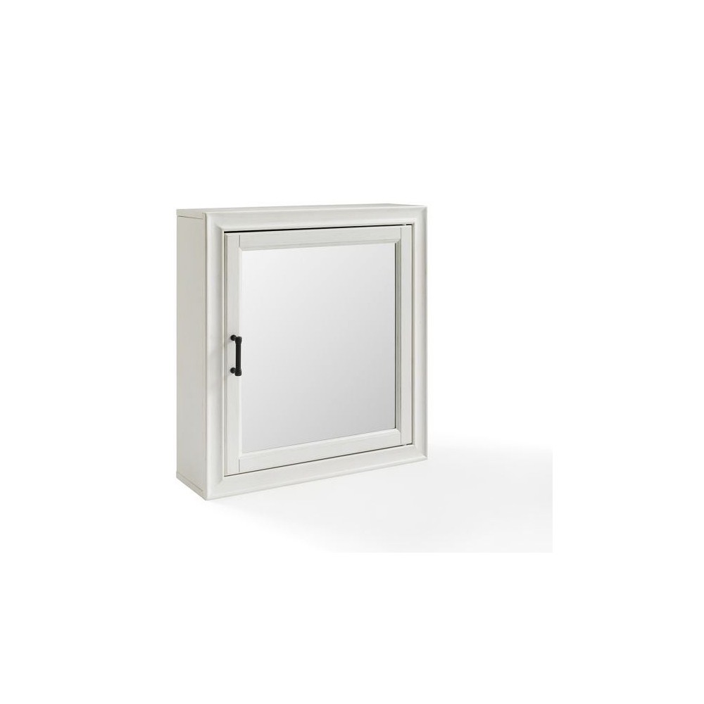 Tara Mirrored Wall Cabinet White Tara Mirrored Wall Cabinet White