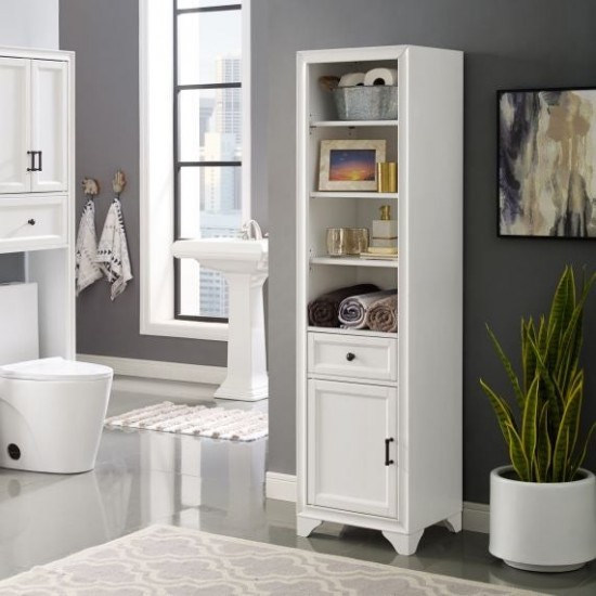 Tara Linen Cabinet White