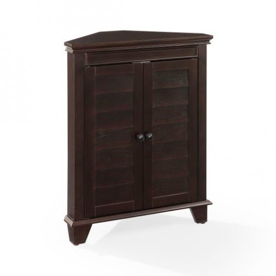 Lydia Corner Cabinet Espresso