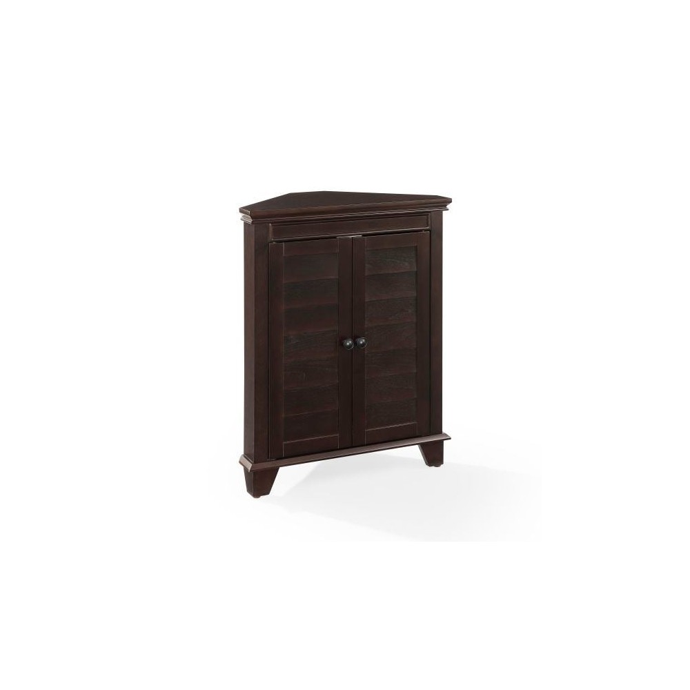 Lydia Corner Cabinet Espresso