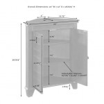 Lydia Corner Cabinet White