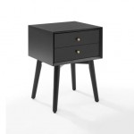 Landon Night Stand Matte Black