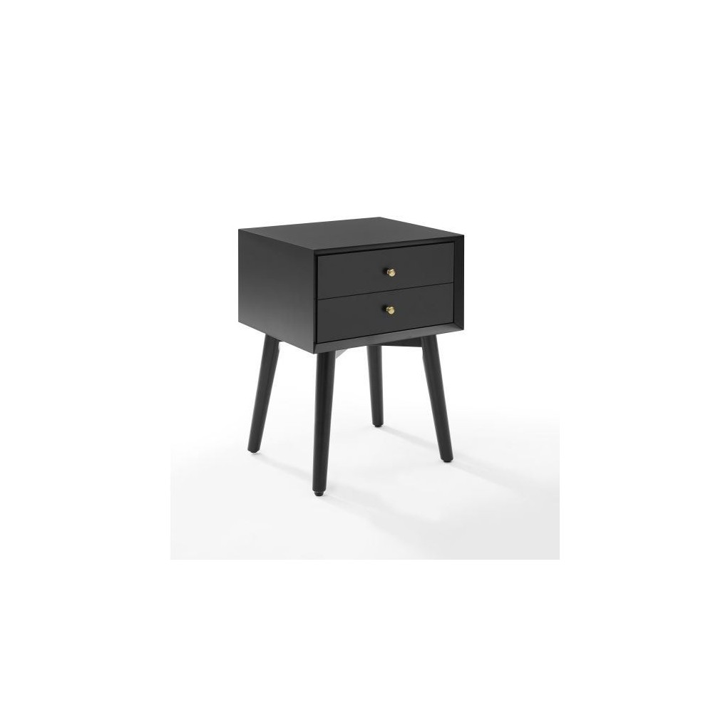 Landon Night Stand Matte Black