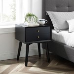 Landon Night Stand Matte Black