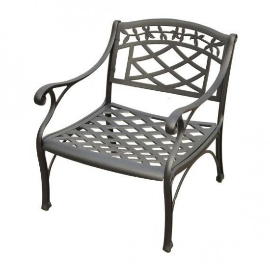 Sedona Club Chair Black