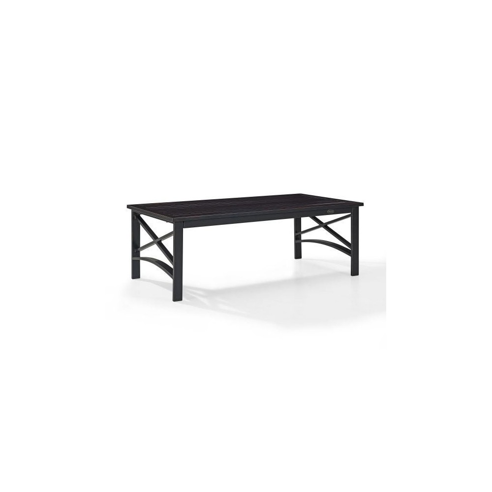 Kaplan Outdoor Metal Coffee Table Oil Rubbed Bronze Kaplan Outdoor Metal Coffee Table Oil Rubbed Bronze