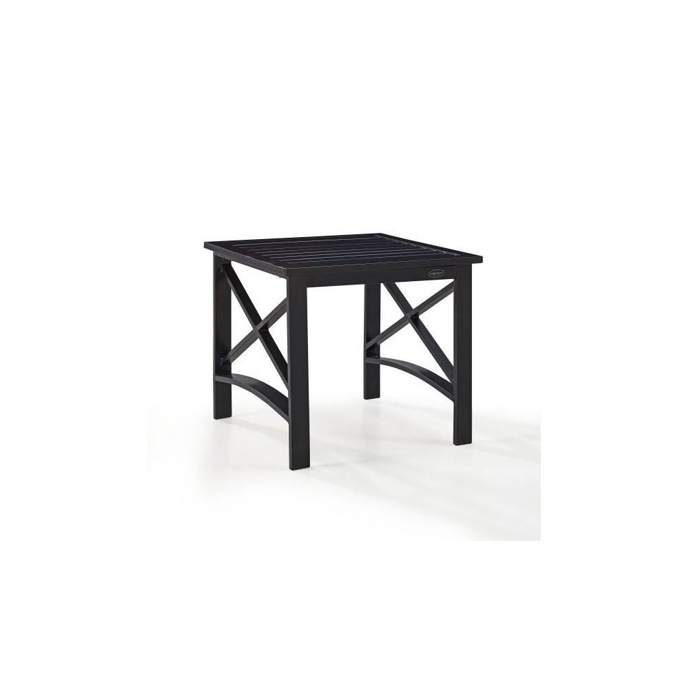 Kaplan Outdoor Metal Side Table Oil Rubbed Bronze