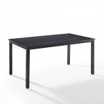 Kaplan Outdoor Metal Dining Table Oil Rubbed Bronze