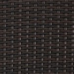 Palm Harbor Outdoor Wicker Trash Bin Brown
