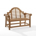 Caddington Indoor/Outdoor Teak Bench Teak