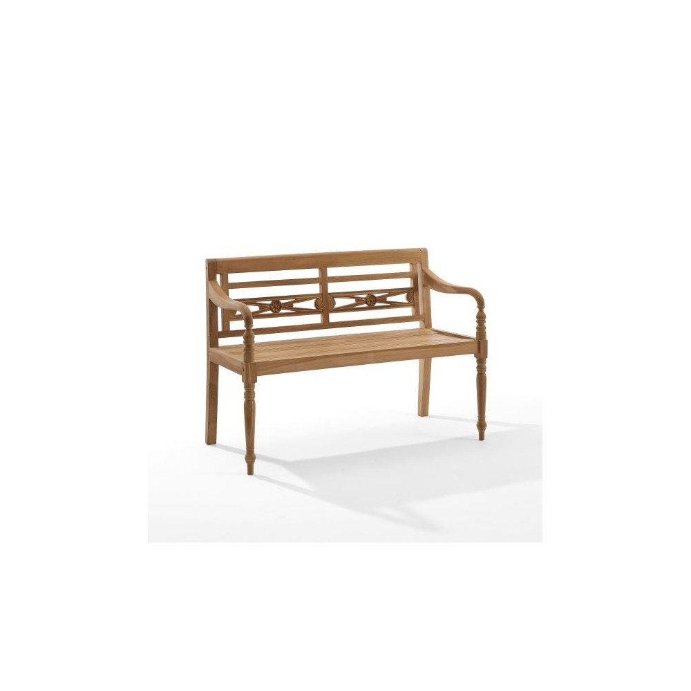 Anika Indoor/Outdoor Teak Bench Teak