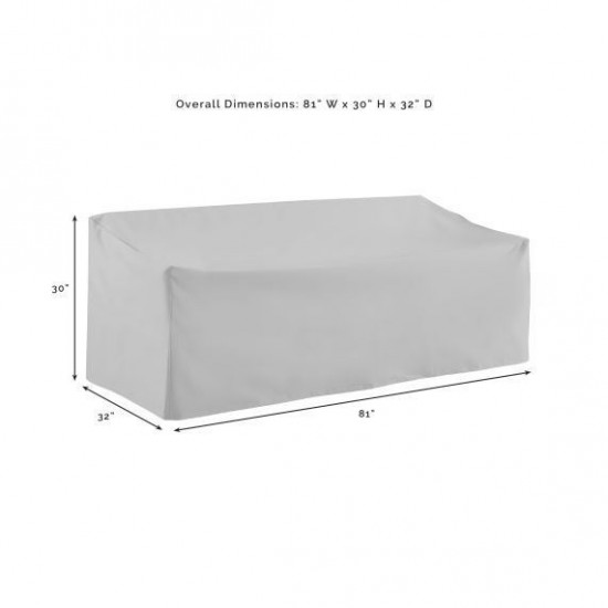 Outdoor Sofa Furniture Cover Gray