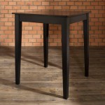 Pub Table Black