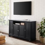 Alexandria 60" Tv Stand Black