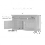 Cambridge 42" Tv Stand Mahogany