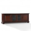 Alexandria 60" Low Profile Tv Stand Mahogany