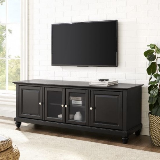 Cambridge 60" Low Profile Tv Stand Black