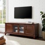 Cambridge 60" Low Profile Tv Stand Mahogany