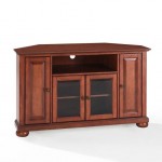 Alexandria 48" Corner Tv Stand Cherry