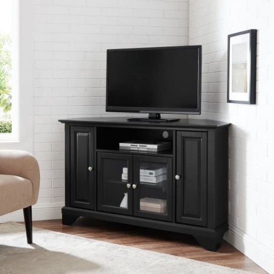 Lafayette 48" Corner Tv Stand Black