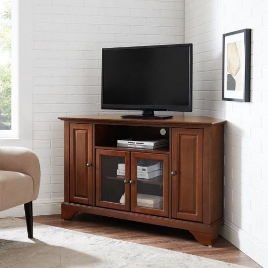 Lafayette 48" Corner Tv Stand Mahogany