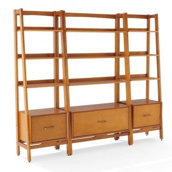 Landon 3Pc Etagere Set Acorn - Large Etagere & 2 Small Etageres