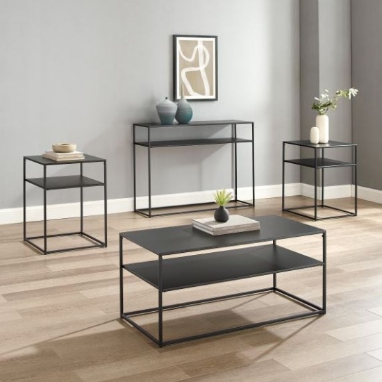 Braxton 4Pc Coffee Table Set - Coffee Table, Console Table, 2 End Tables