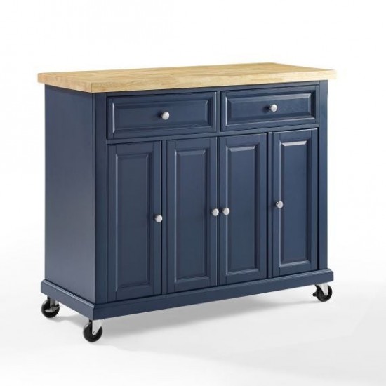 Madison Kitchen Cart Navy